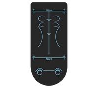AB Roller Wheel Mat, Abdominal Wheel Mat, Yoga Floor Mat, 59" x 24" Non Slip AB Wheel Pad, Home Gym Floor Cushion for Yoga, Pilates, or