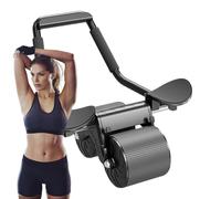 Ab Roller Wheel - Muscle Building Body Toning Equipment - Abdominal Exercise Roller - for Men Women Teens Beginners Home Gym Dorm Apartment Travel