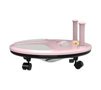 Ab Roller Wheel - PP ABS Core Trainer | 4-Wheel Abdominal Fitness Roller | Stable Smooth Strength Conditioning | Enhances Balance Endurance Muscle Control For Home Gym Workouts