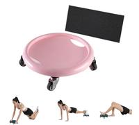 Ab Roller Wheel, Women's Multifunctional Abdominal Wheel Board with Mat, 360° Rotating, Silence Abs & Core Workout Equipment for Home Gym for Full-body Strength Training