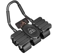 Ab Roller with Automatic Bounce | Ab Roller with 6 Wheels for Abdominal Training, Core Trainer with Phone Holder for Abdominal Exercises at Home or Gym