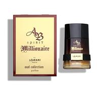 AB Spirit Millionaire Oud Collection by Lomani for Men - 3.3 oz Parfum Spray