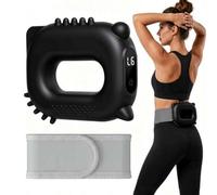 Ab Stimulator - Fascia Ring for Belly Fat,Multifunctional Full Body Fascia Ring, 3 Modes & 6 Intensities,Deep Tissue Vibration,Hands-Free Electric Massage Ring for Muscle Recovery & Relaxation