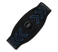 Ab Stimulator Muscle Toner Belt, EMS Electric Abdominal Muscle Stimulator, 6 Modes 18 Intensity, Rechargeable, No Gel Needed, 150 mAh, for Home Office Workout