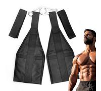 Ab Suspension Straps Abdominal Training Equipment with Steel Carabiners - Core Strength Training Straps | For Adults Men Women Home Living Room Gym Playground