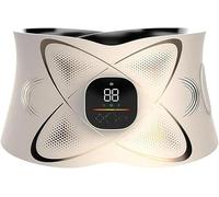 Ab Toning Belt - EMS Muscle Stimulator with 7 Modes & 16 Intensities, Heated Core Training Belt for Men & Women, Rechargeable Abdominal Trainer with Heat Therapy for Home Gym，stomach exercise equipmen