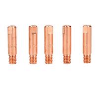 AB Tools 0.6mm Mig Welding Welder Round Contact Tips For Mb15 Euro Torches 5Pk