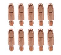 AB Tools 0.6mm Mig Welding Welder Round Contact Tips For Mb25 Mb36 Euro Torches 10Pk