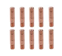 AB Tools 0.8mm Mig Welding Welder Round Contact Tips For Mb15 Euro Torches 10Pk