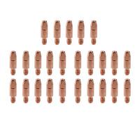 AB Tools 0.8mm Mig Welding Welder Round Contact Tips For Mb25 Mb36 Euro Torches 25Pk