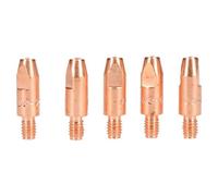 AB Tools 0.8mm Mig Welding Welder Round Contact Tips For Mb25 Mb36 Euro Torches 5Pk