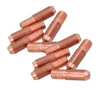 AB Tools 0.8mm Mini Contact Tips 10Pk Hobby Welding Torch Welder Mig Gas M5 Thread