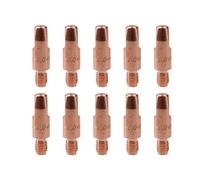 AB Tools 1.0mm Mig Welding Welder Round Contact Tips For Mb25 Mb36 Euro Torches 10Pk