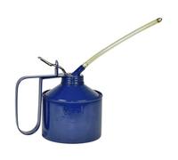 AB Tools 1-1/2 Pint Oil Lubricant Metal Can With Flexible Spout Thumb Pump Trigger Action