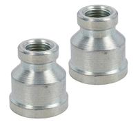 AB Tools 1/2" Bsp To 1/4" Bsp Female Reducing Socket Air Compressor Fitting 2 Pack Ft034
