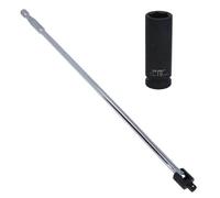 AB Tools 1/2" Drive Breaker Power Bar 30" Long & 19mm Deep Impact Wheel Nut Socket