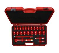AB Tools 1/2" Drive Insulated Vde Tool Socket And Accessory Kit 24Pc Metric Gs Approved