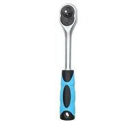 AB Tools 1/2" Drive Ratchet Socket Driver 72 Teeth Quick Release Reversible Soft Grip