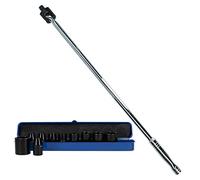 AB Tools 1/2" Drive Shallow Metric Impact Sockets 9-27mm 10pc & 1/2" Drive Breaker Bar