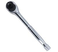 AB Tools 1/2" Drive Straight Ratchet 100 Teeth 3.6 Degree Increments Quick Release