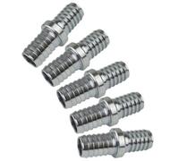 AB Tools 1/2" Hose Joiner / Repair Fitting Double Tail Air Pipe Connector 5 Pack Ft029