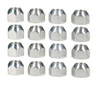 AB Tools 1/2" UNF Conical Wheel Nuts Nut Pack of 16 for Trailer Caravan Suspension Hubs