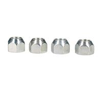AB Tools 1/2" UNF Conical Wheel Nuts Nut Pack of 4 for Trailer Caravan Suspension Hubs