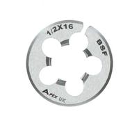 AB Tools 1/2" X 16 Bsf 25mm Circular Die 1" Carbon Steel Thread Cutter Bsf
