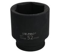 AB Tools 1/2In. 52mm Thin Walled Metric Impact Impacted Hub Nut Socket 6 Sided Deep