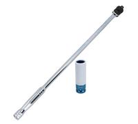 AB Tools 1/2In. Drive 24" Breaker Power Bar With 17mm Deep Alloy Wheel Nut Socket