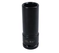 AB Tools 1/2In Drive 7/8 Deep Imperial Impact Socket Nylon Sleeve For Tesla Wheel Nuts