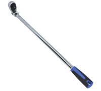 AB Tools 1/2In. Drive Extra Long Flexible Headed Ratchet Socket Driver 600mm 72 Teeth