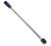 AB Tools 1/2In. Drive Extra Long Reversible Straight Ratchet Socket Driver 600mm Tpr Grip