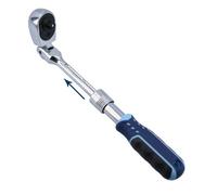 AB Tools 1/4" Drive Extendable + Flexible Ratchet Socket Driver 72 Teeth Quick Release