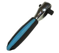 AB Tools 1/4In And 3/8In Drive Stubby Double Headed Ratchet 72 Teeth