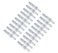 AB Tools 1/4In Bsp (6.35mm) Air Hose Barb Tail With Male Pcl Type Connector Fitting 20Pc