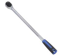 AB Tools 1/4in. Drive Extra Long Reversible Straight Ratchet Socket Driver 305mm TPR Grip