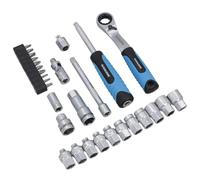 AB Tools 1/4in. Drive Go-Thru Go Through Metric Socket + Accessory Set 29pc 4.5-13mm
