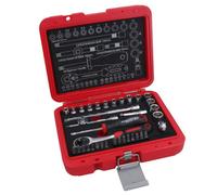 AB Tools 1/4In Drive Socket Bit Set Metric Sizes 4 - 14mm Extensions Ratchets Hex 37Pc