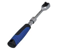 AB Tools 1/4In Drive Telescopic Extendable Ratchet 72 Teeth Quick Release 180 - 230mm