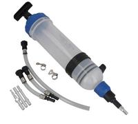 AB Tools 1.5 Litre Fluid Inspection And Transfer Syringe For Coolant Oil Antifreeze Adblue