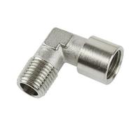 AB Tools 1/8" Bsp Elbow 90 Degree Angle Fitting Male To Female Thread Air Line Pipe Ft083