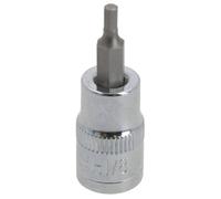 AB Tools 1/8" Hex Key Socket / Bit 3/8" Drive Imperial Af Sae 6 Sided Allen Key 48mm Cr-V