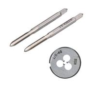 AB Tools 1/8" X 40 Bsw Whitworth Tap & Die Set Taper Plug & Die Tungsten Steel