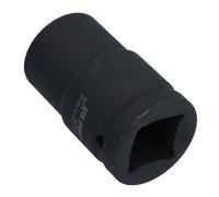 AB Tools 1" Drive 27mm Deep mm Impact Impacted Socket 6 Sided Single Hex