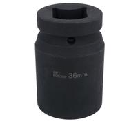 AB Tools 1" Drive 36mm Deep mm Impact Impacted Socket 6 Sided Single Hex