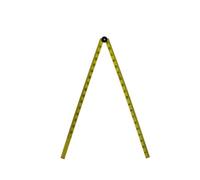 AB Tools 1 Metre Plastic Folding Ruler Rule Lightweight Measurting Measurement Rule