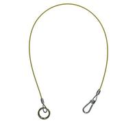 AB Tools 1 Metre Ring Hook Trailer Caravan High Vis Brake Away Breakaway Safety Cable