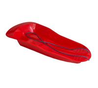 AB Tools 1 Red Plastic Heavy Duty Outdoor Snow Sledge Toboggan Sleigh Bobsleigh