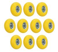 AB Tools 10 Inch Puncture Proof Sack Truck Cart Trolley Wheel 16mm Bore 150Kg 10Pc